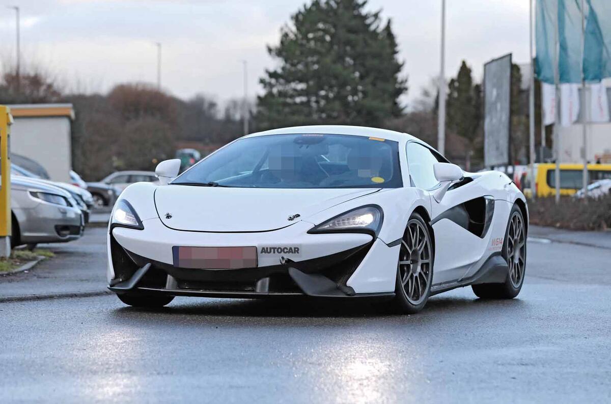McLaren Sports Series Hybrid prototype front on