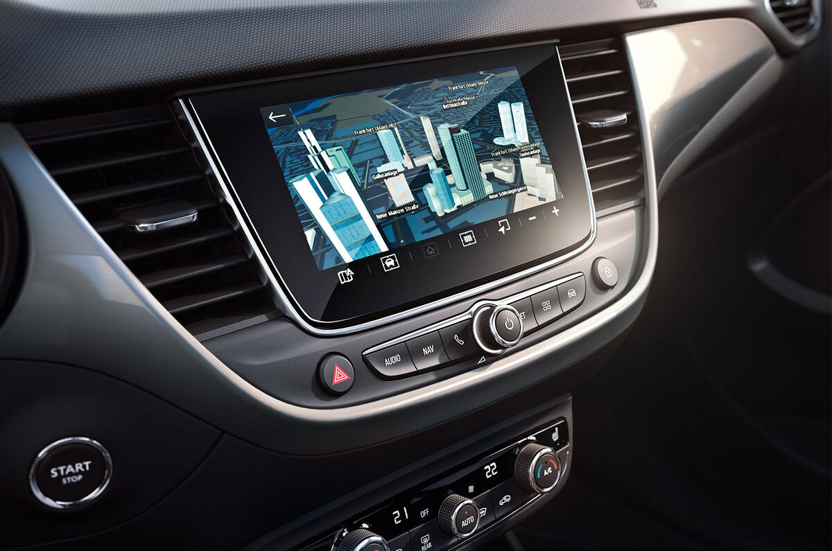 Vauxhall Crossland - interior