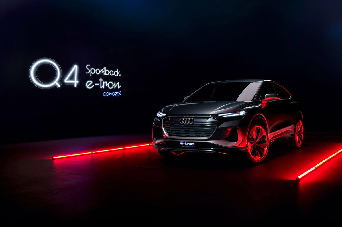 Audi Q4 E-tron - static front Audi Q4 E-tron - static front