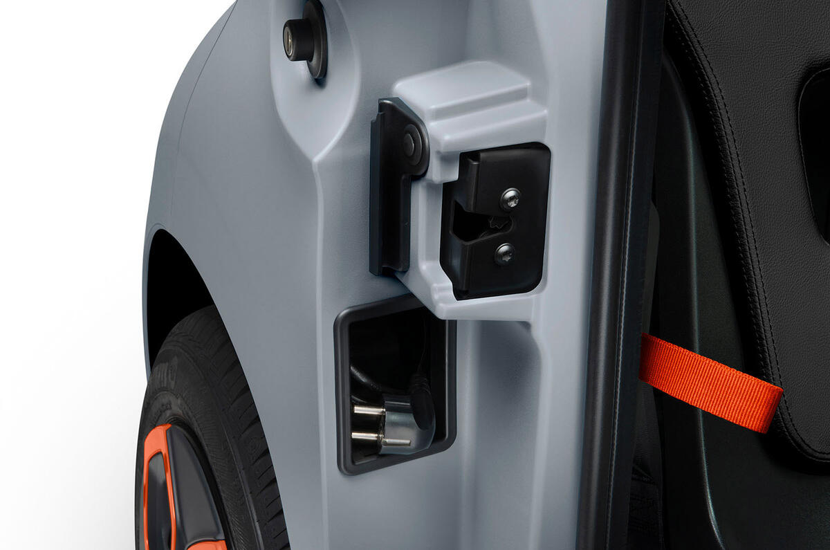 Citroën Ami 2020 - door area Citroën Ami 2020 - door area