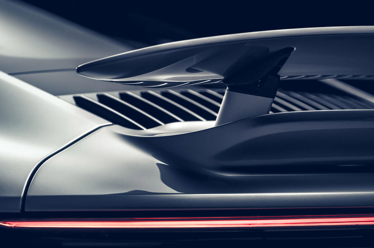 Porsche 911 Turbo S 2020 - spoiler Porsche 911 Turbo S 2020 - spoiler