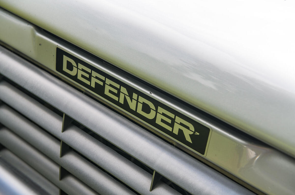 Defender hearse conversion - bonnet