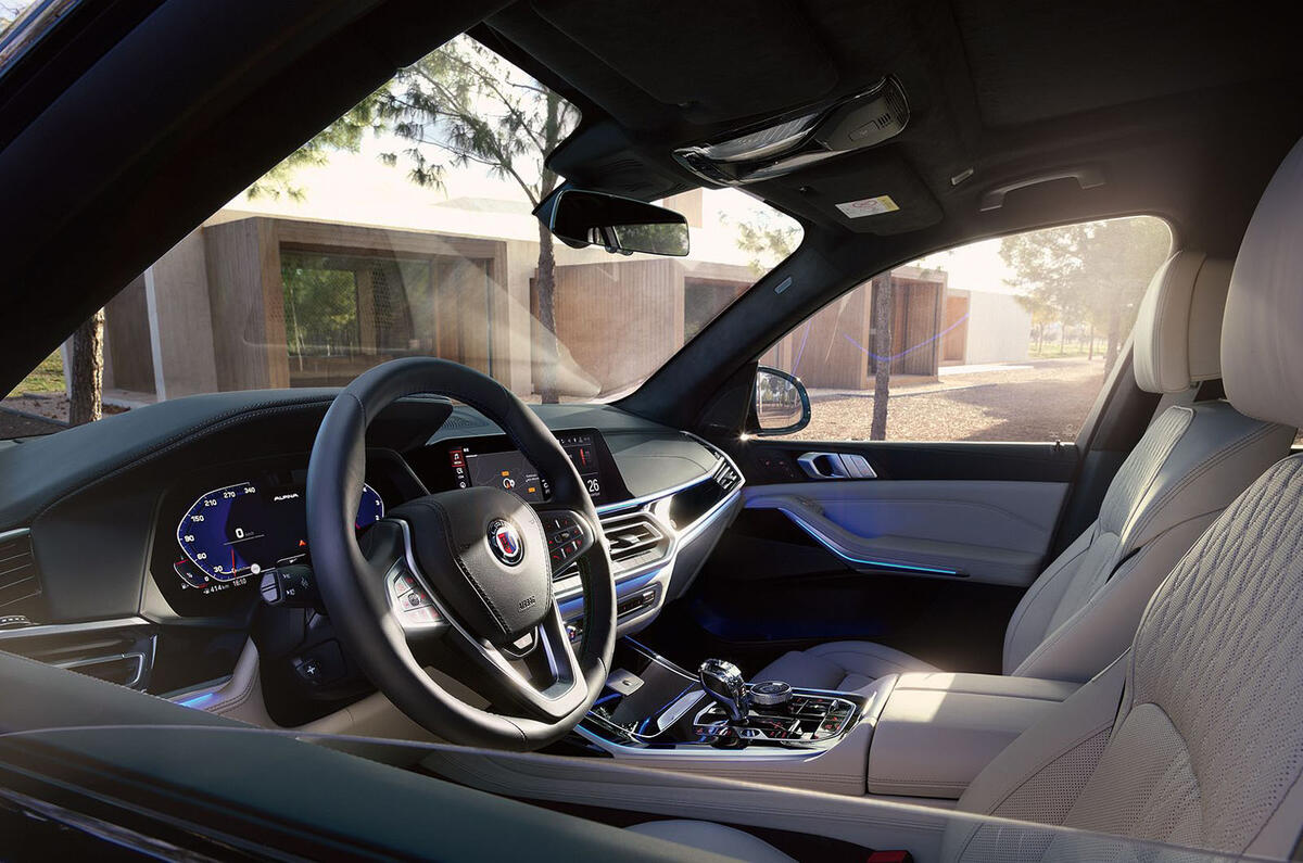2020 Alpina XB7 - interior 2020 Alpina XB7 - interior