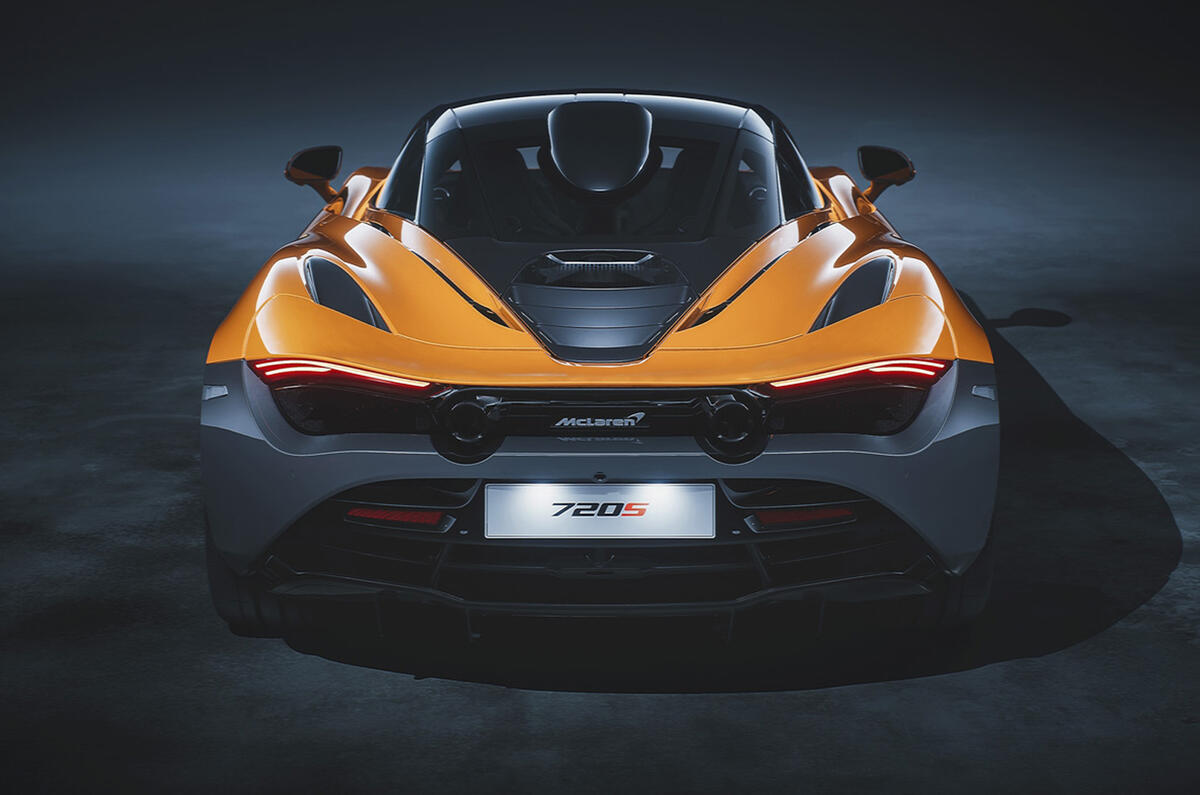 2020 McLaren 720S Le Mans edition - rear 2020 McLaren 720S Le Mans edition - rear