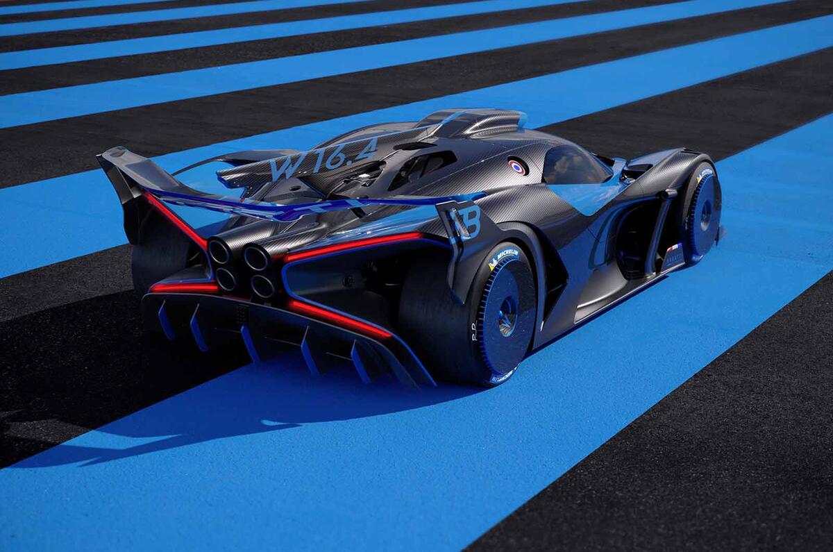 Bugatti Bolide rear high