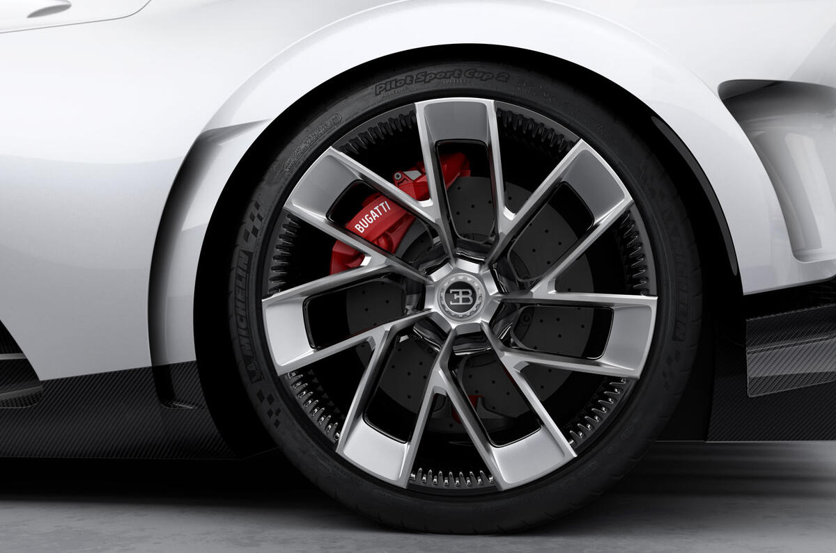 2020 Bugatti Centodieci reveal - wheel