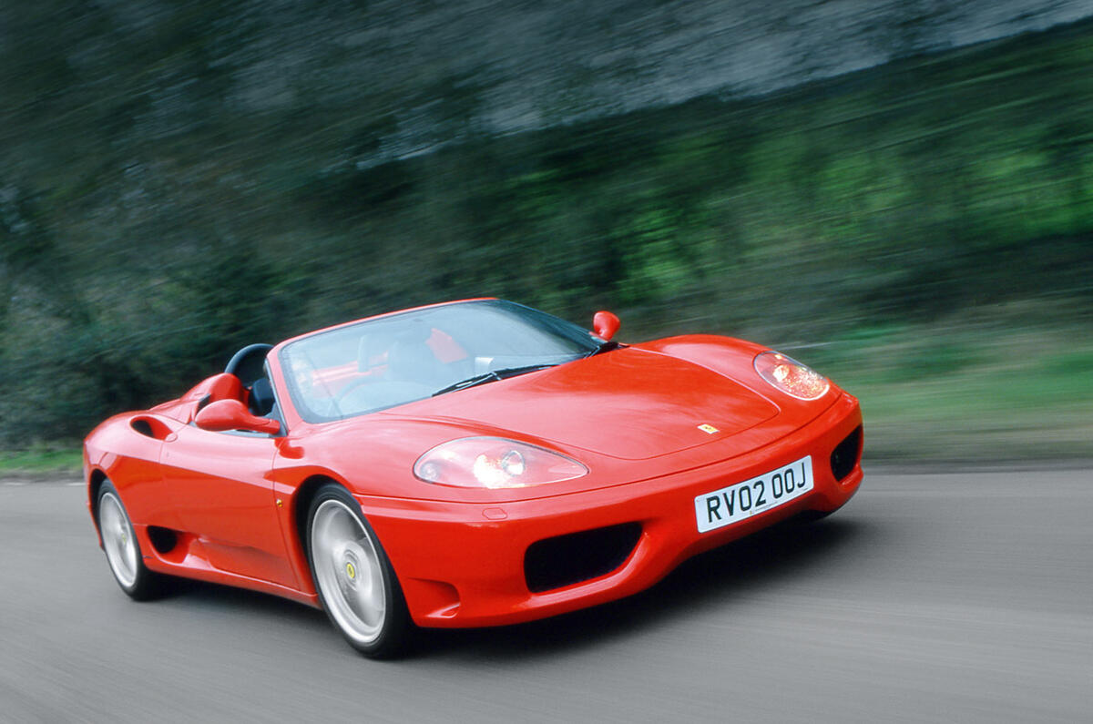 Ferrari 360 - tracking front Ferrari 360 - tracking front