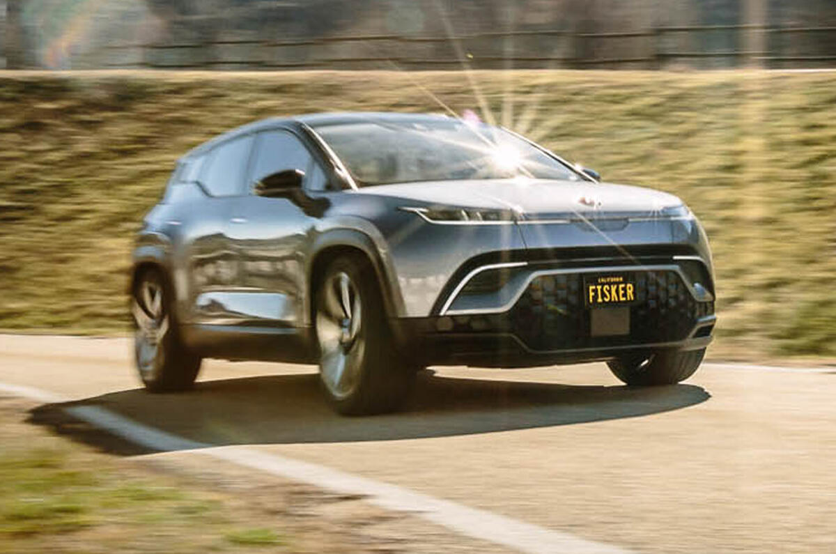 2020 Fisker Ocean prototype