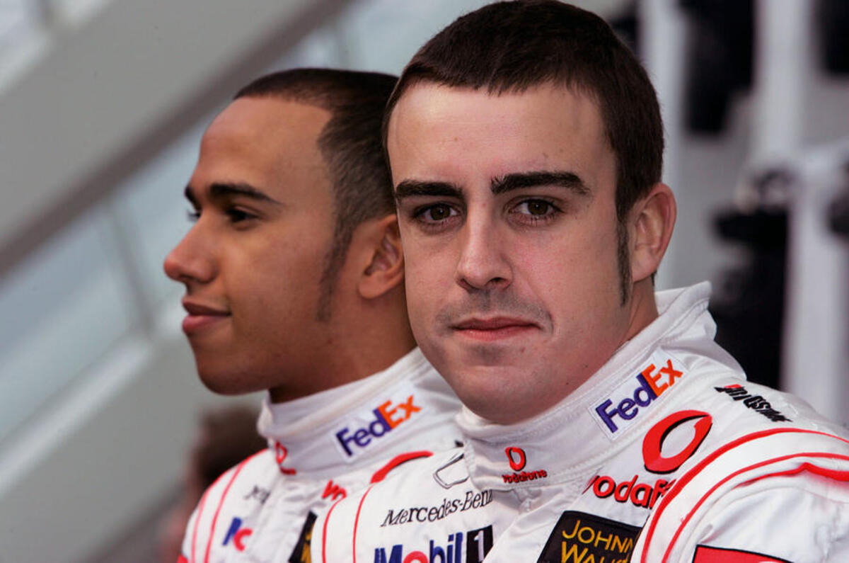 Hamilton and Alonso