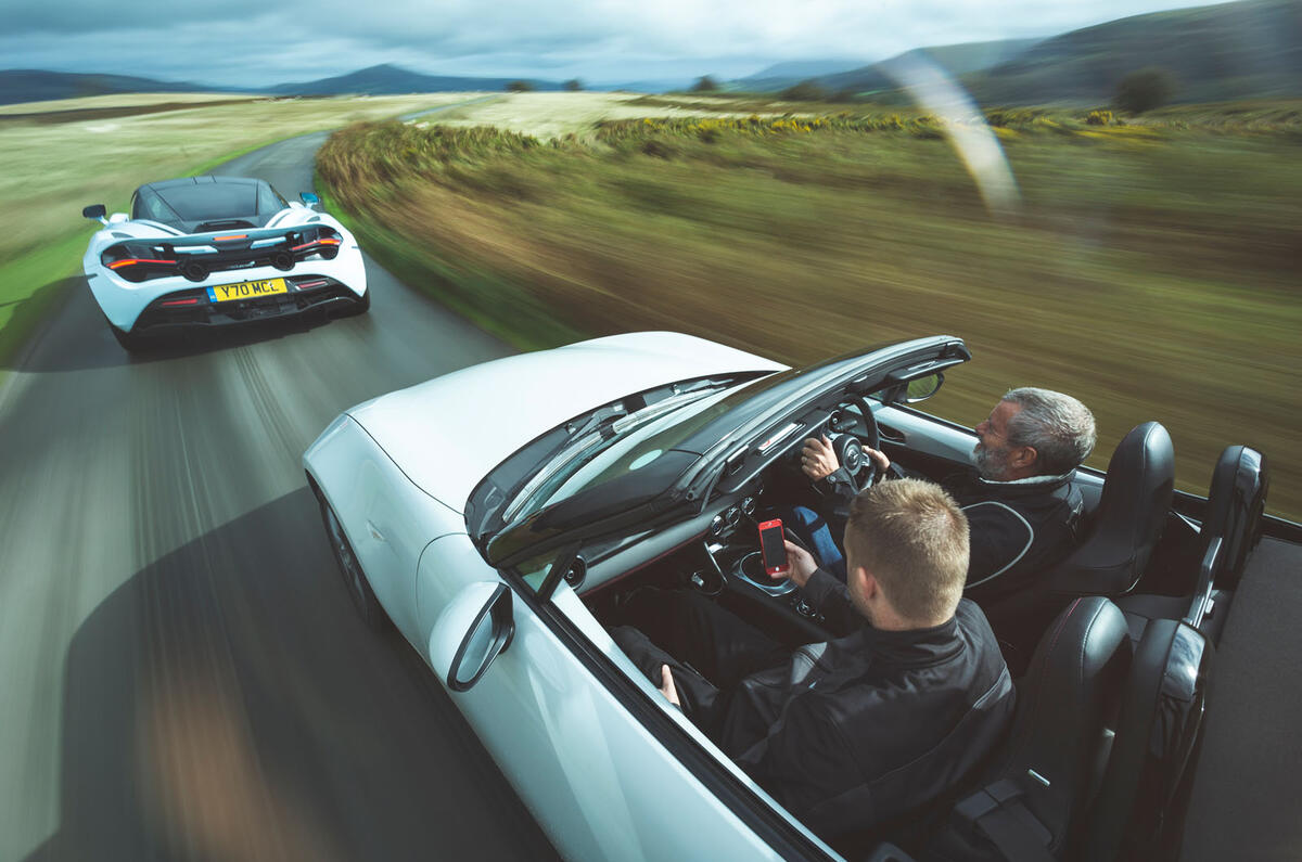 McLaren 720S vs Mazda MX-5 10 McLaren 720S vs Mazda MX-5 10