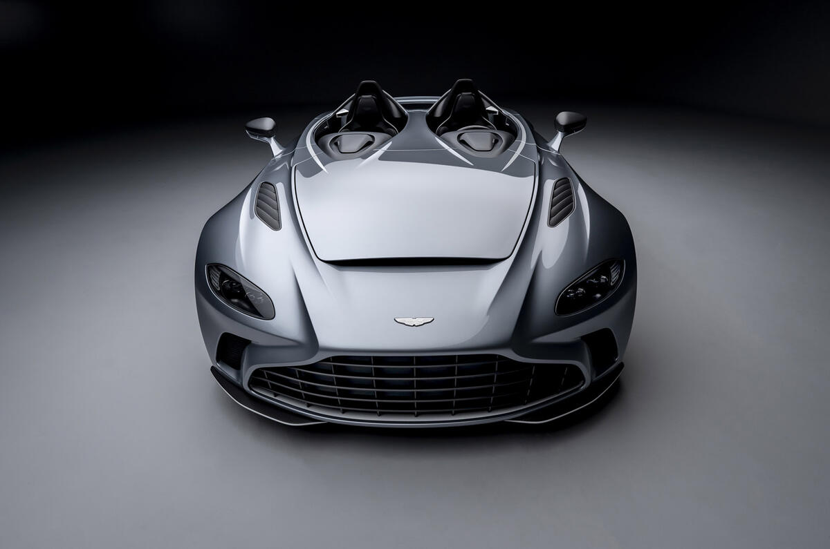 Aston Martin V12 Speedster - static front Aston Martin V12 Speedster - static front