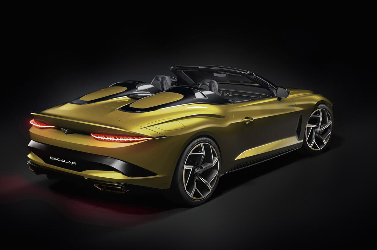 Bentley Bacalar Randwick 2020 - static rear Bentley Bacalar Randwick 2020 - static rear