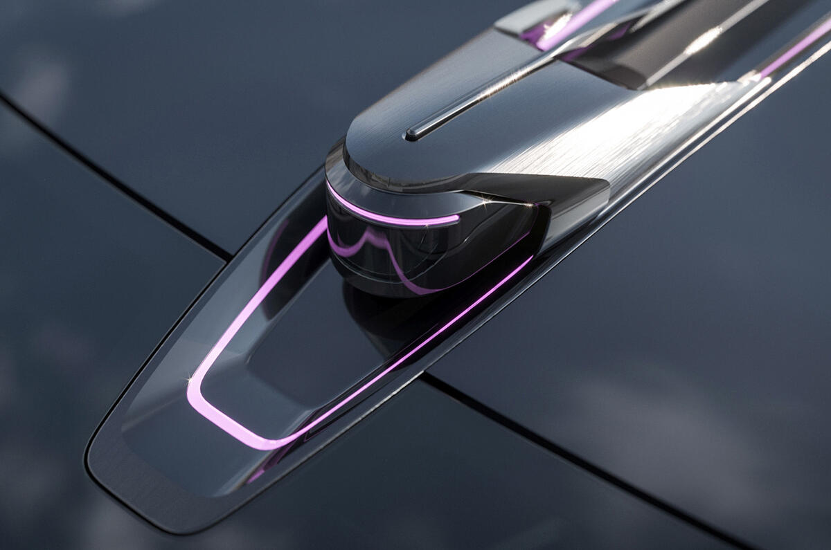 Byton K-Byte saloon concept roof sensors detail