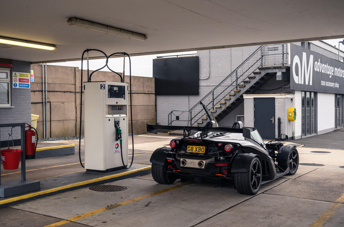 KTM Xbow Darkside developments demonstrator - static rear KTM Xbow Darkside developments demonstrator - static rear