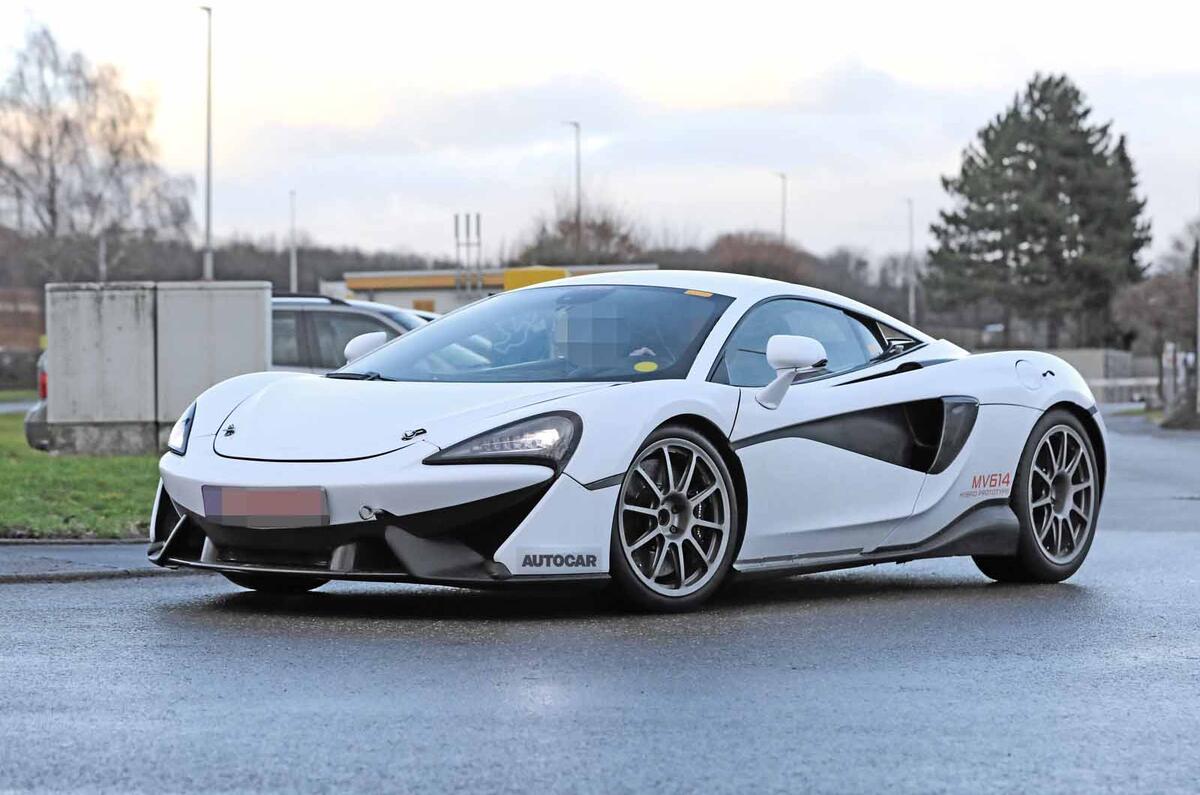 McLaren Sports Series Hybrid prototype front