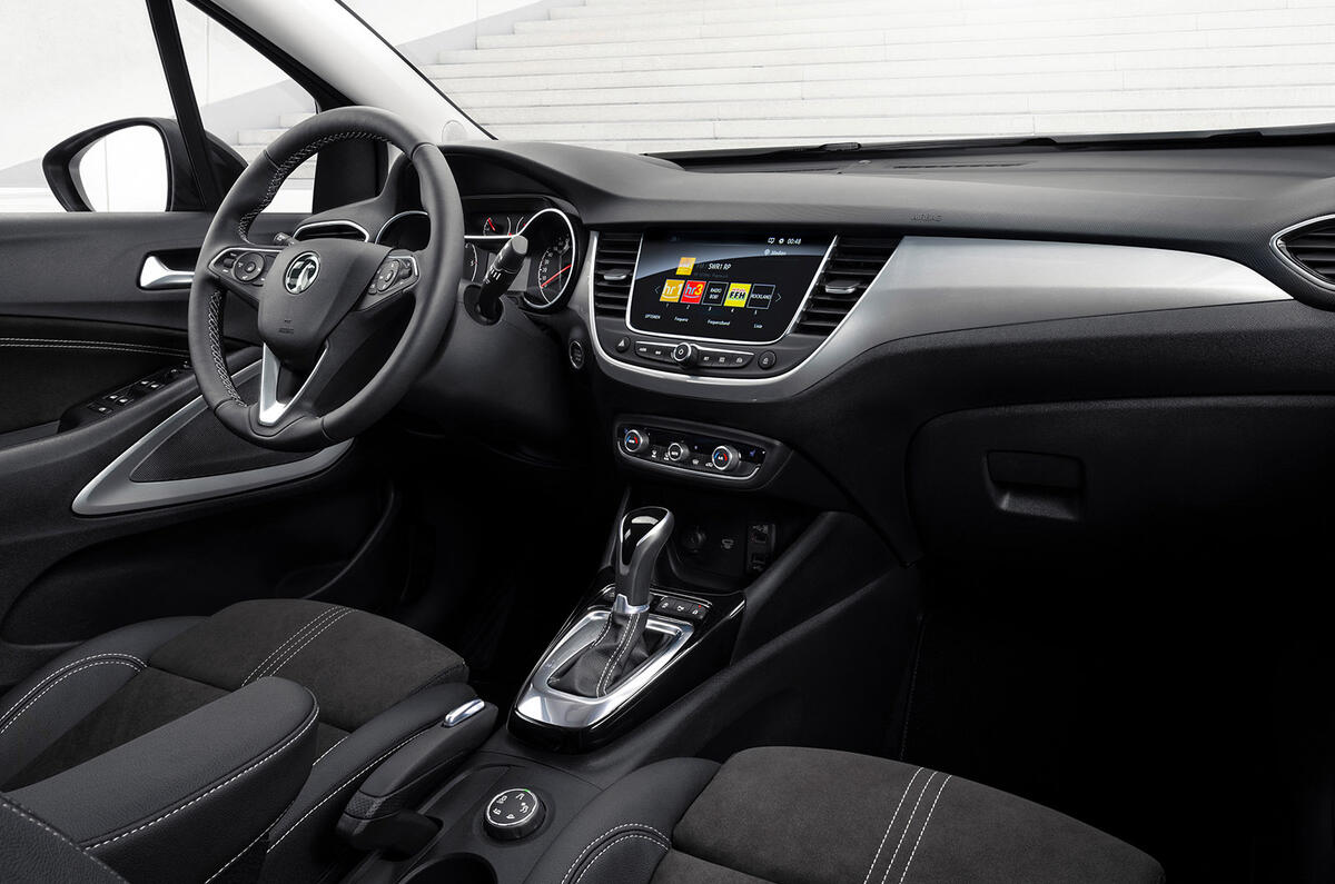 Vauxhall Crossland - interior