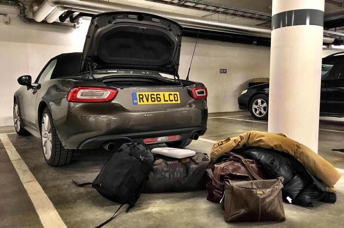 Fiat 124 Spider heads to the Arctic Circle