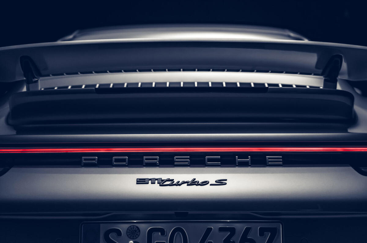 Porsche 911 Turbo S 2020 - spoiler Porsche 911 Turbo S 2020 - spoiler