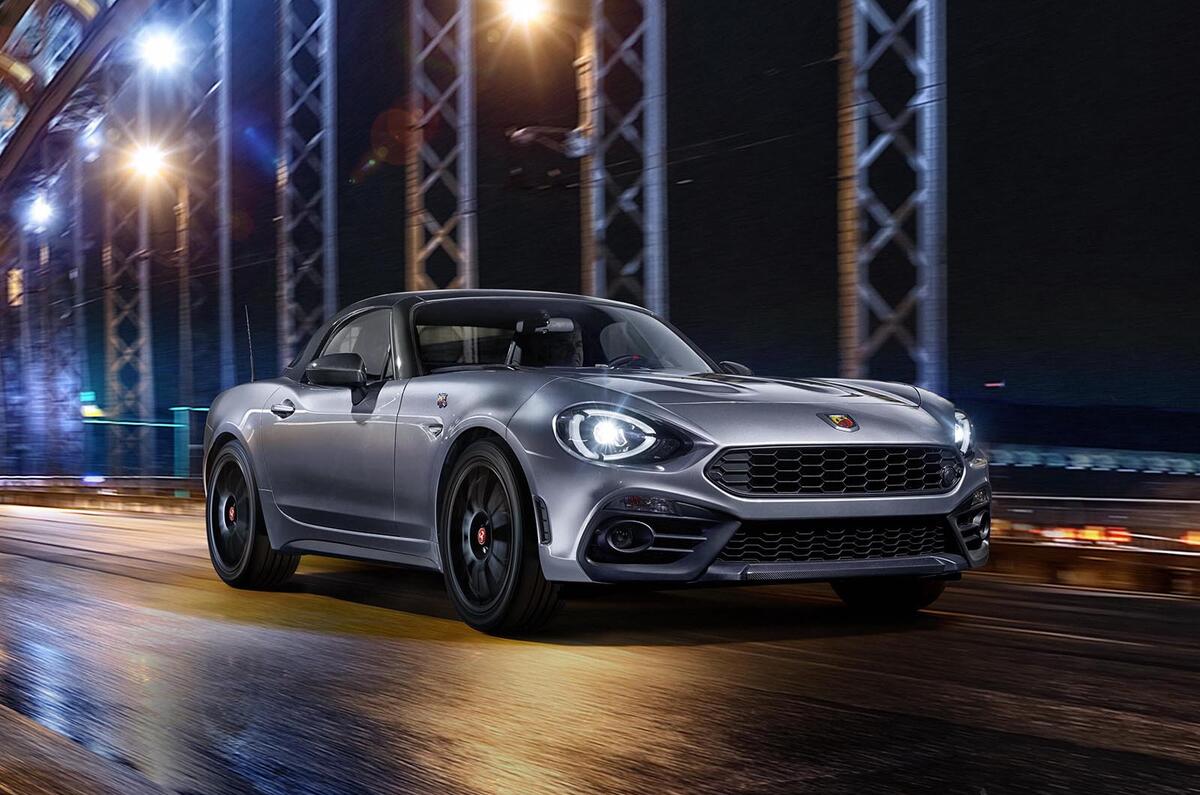 Abarth 124 GT revealed with removable hard top
