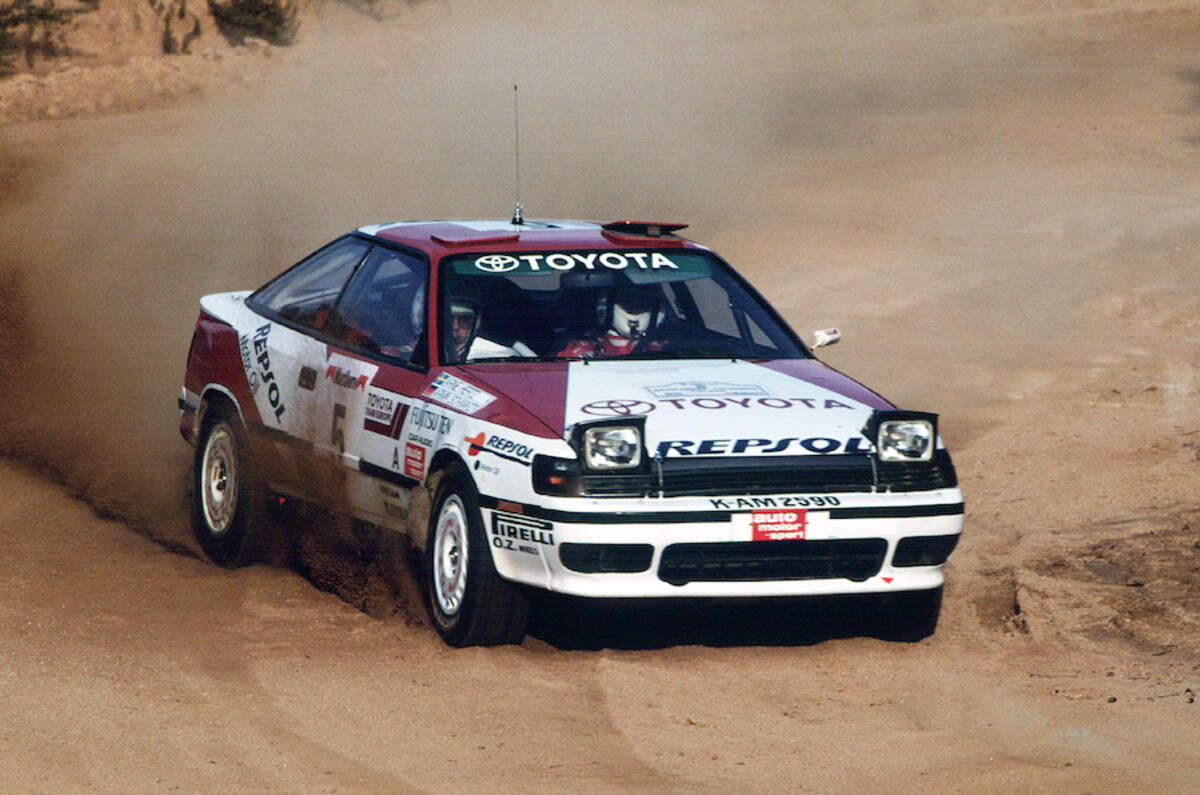 Rally legend Carlos Sainz helped Toyota take its first WRC drivers' titles in 1990 and 1992 Rally legend Carlos Sainz helped Toyota take its first WRC drivers' titles in 1990 and 1992