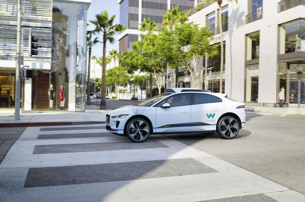 Waymo car