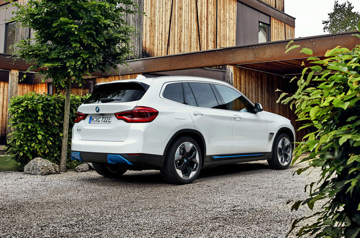 2020 BMW iX3 - rear 2020 BMW iX3 - rear