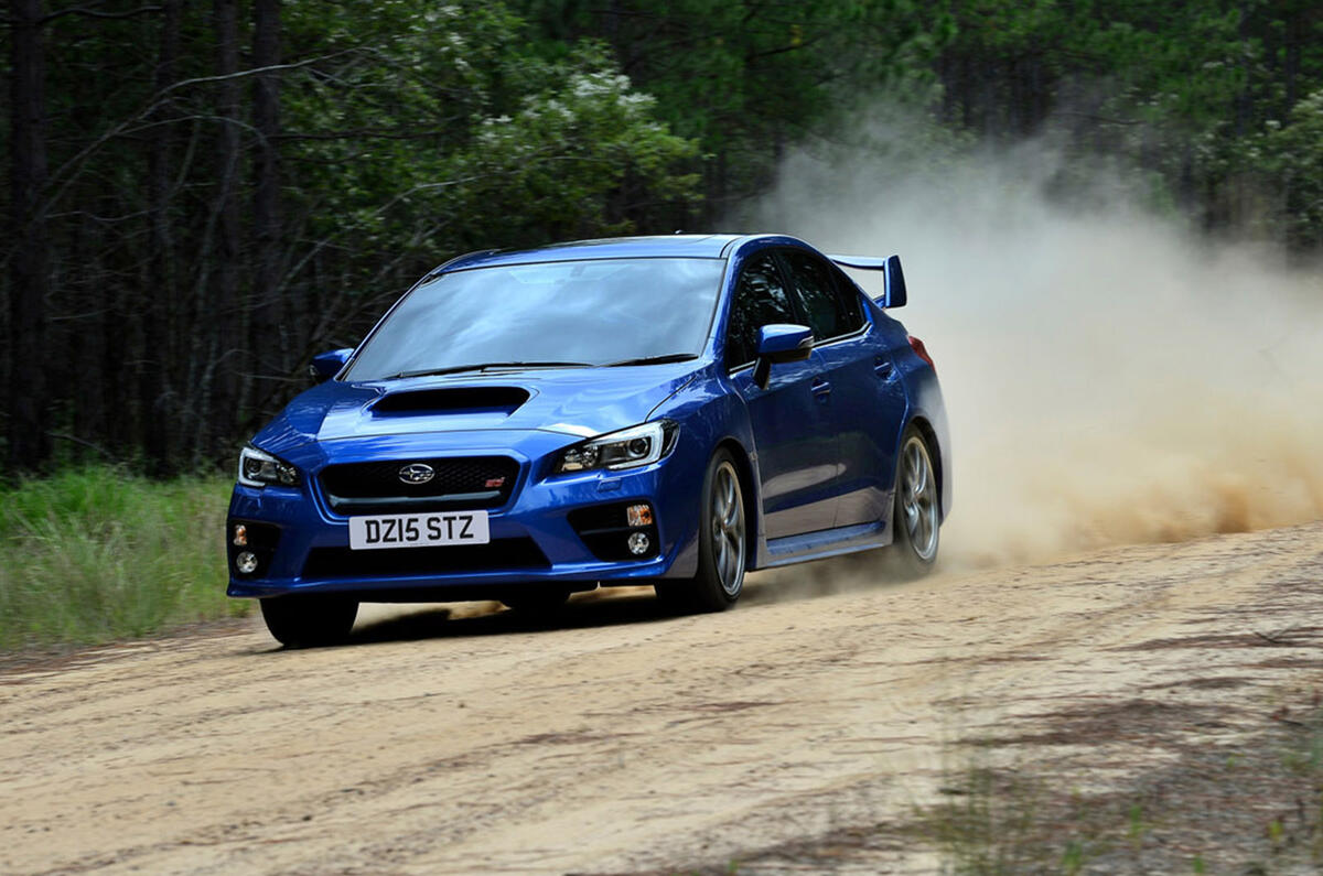 Subaru WRX - hero front