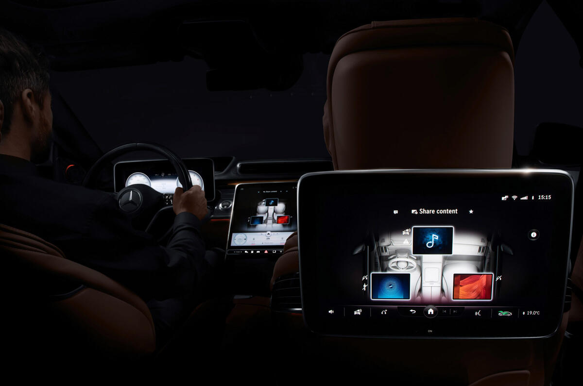 Mercedes-Benz User Experience infotainment system Mercedes-Benz User Experience infotainment system