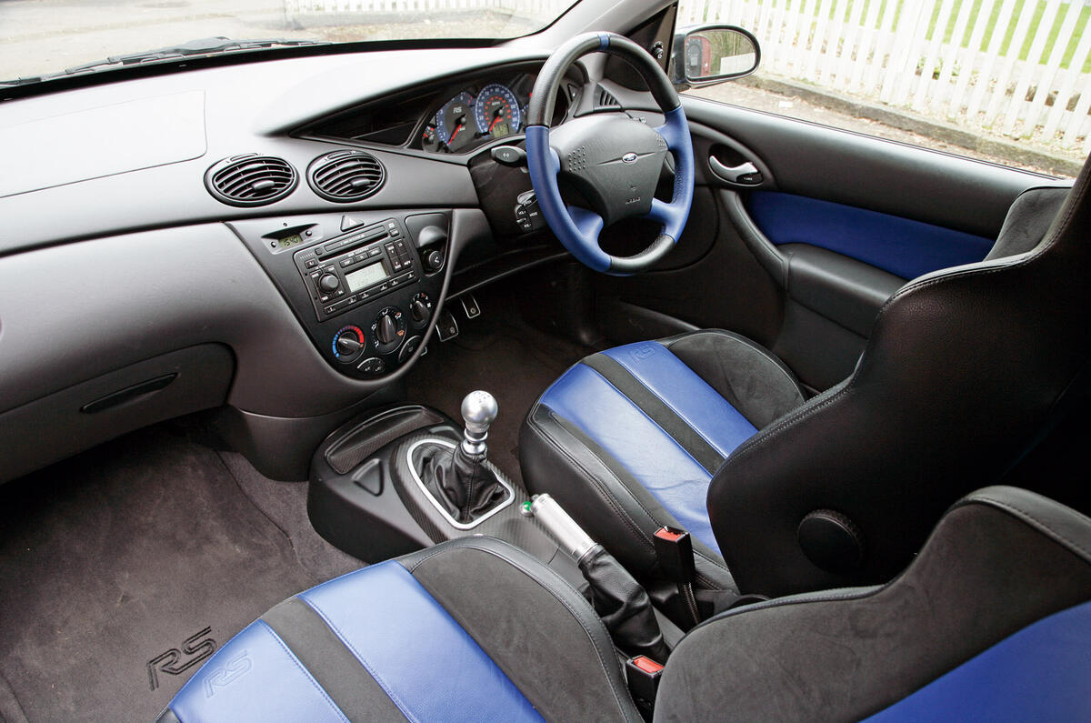 Ford Focus RS 2002 - interior Ford Focus RS 2002 - interior