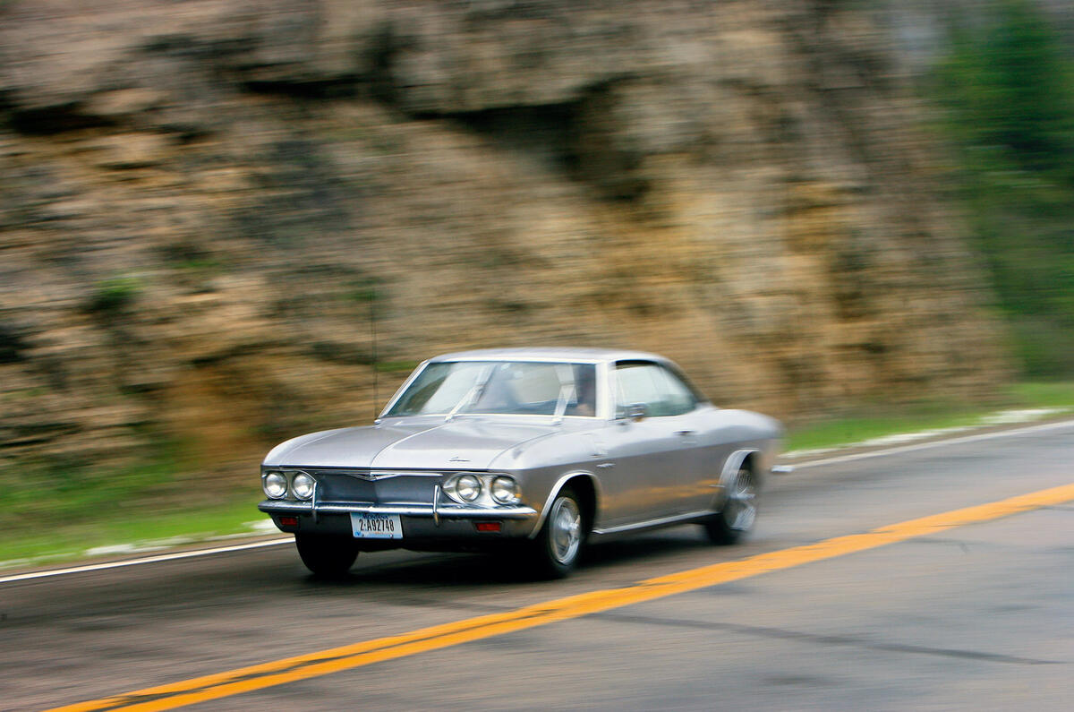Chevrolet Corvair - tracking front