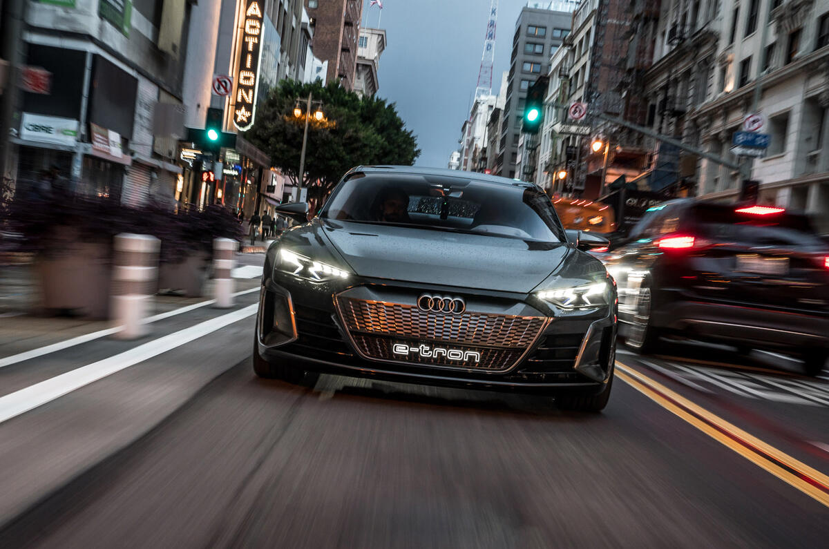 Audi E-tron GT - hero front