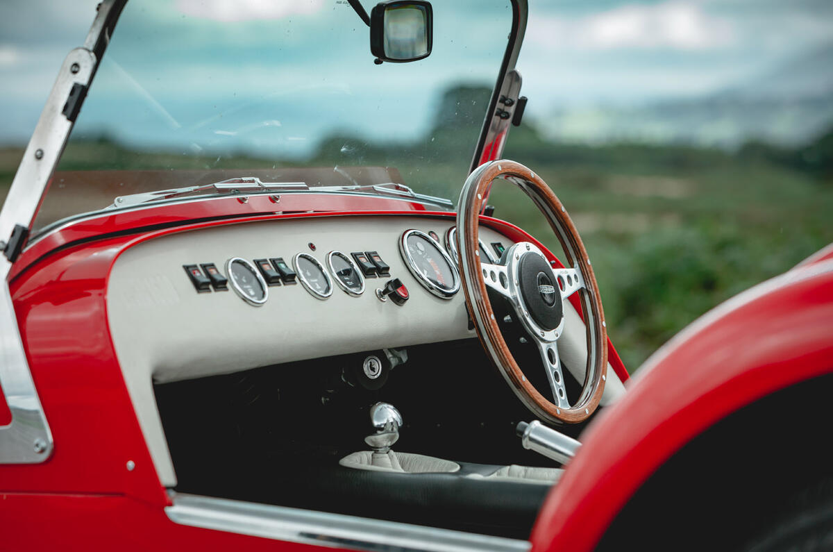 Caterham Super Seven - interior Caterham Super Seven - interior