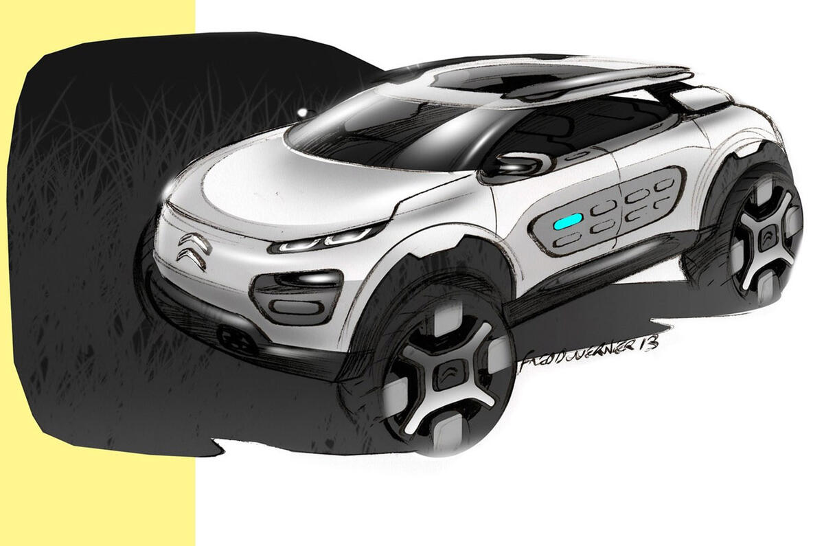 Citroen Cactus Concept - sketch