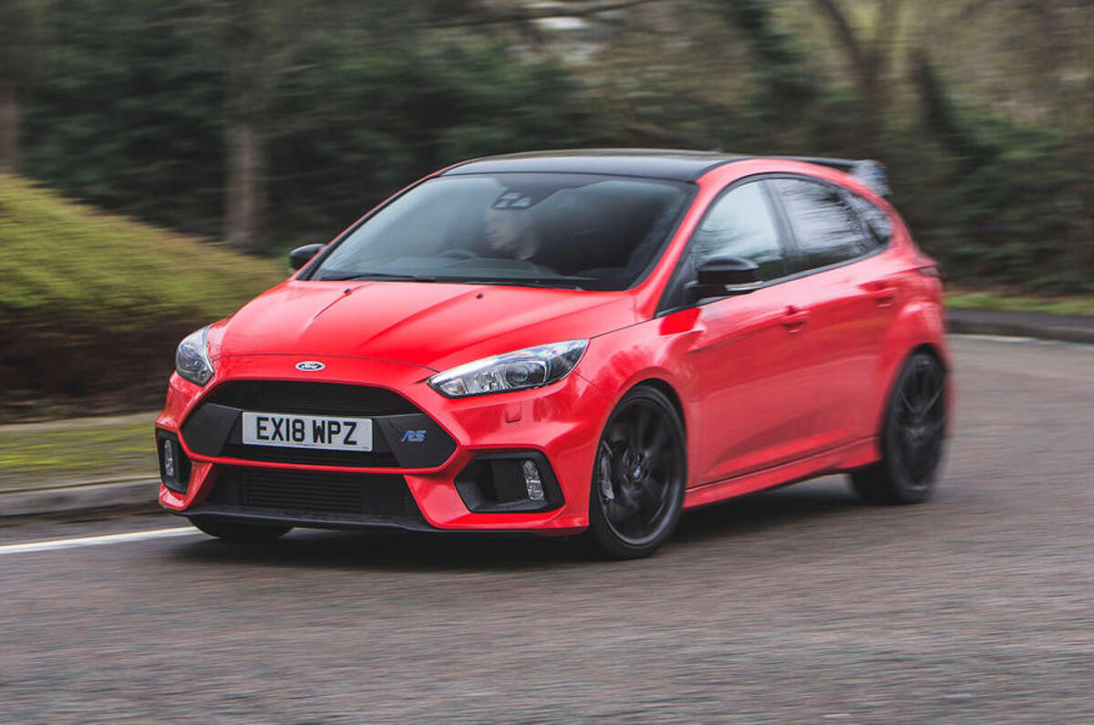 Ford Focus RS Mk3 front three quarter Ford Focus RS Mk3 front three quarter