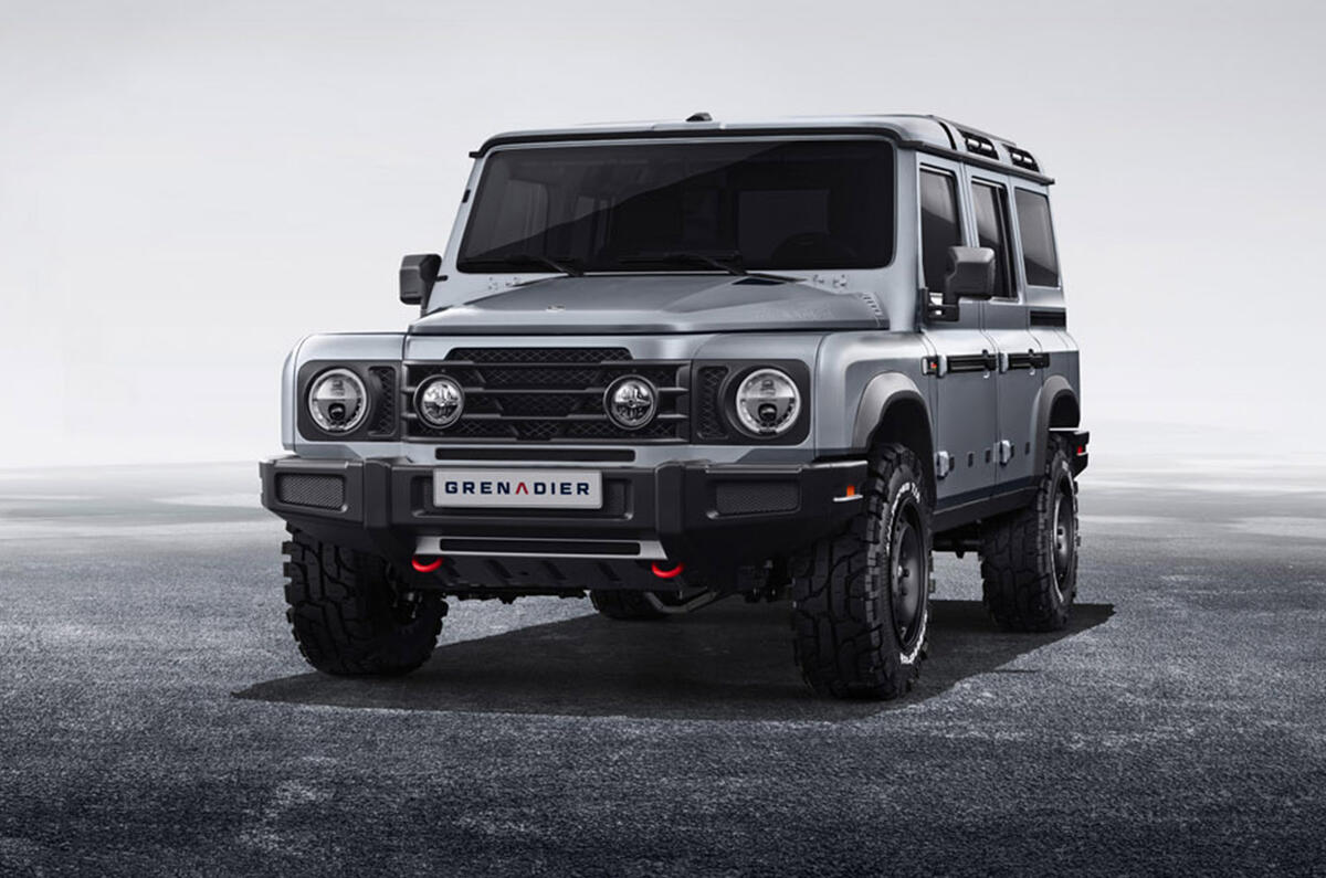 Ineos Grenadier - static front Ineos Grenadier - static front