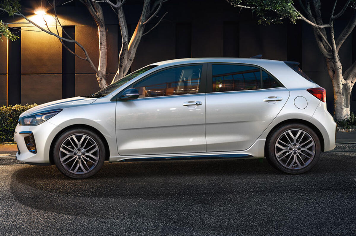 Kia Rio 2020 - static side Kia Rio 2020 - static side