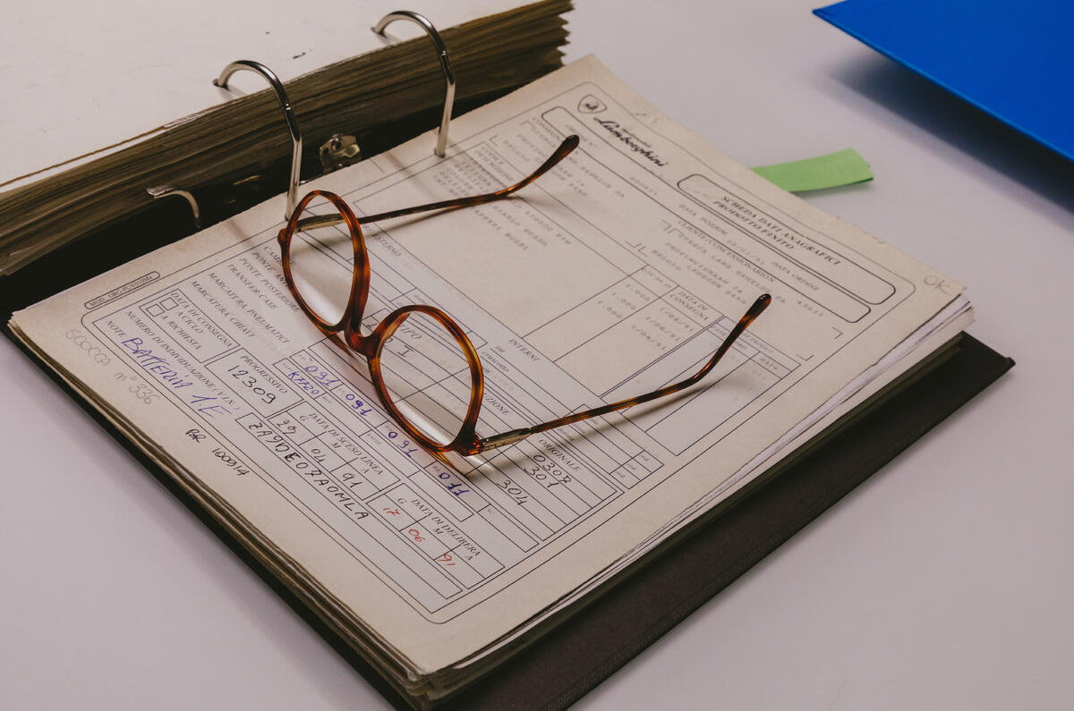 Lamborghini archive material