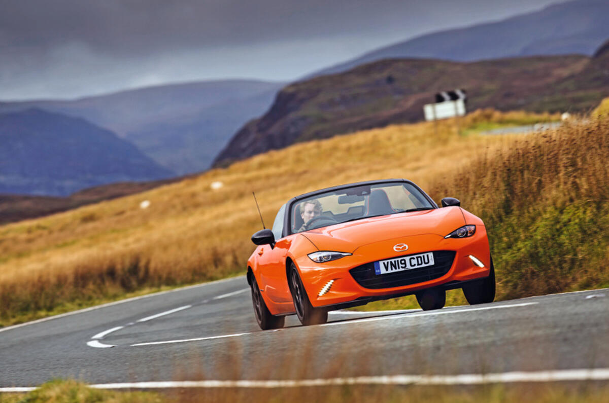 With the Mazda MX5, you should still go for the 2.0-litre – just because it’s better able to exploit the superb chassis Mazda MX5