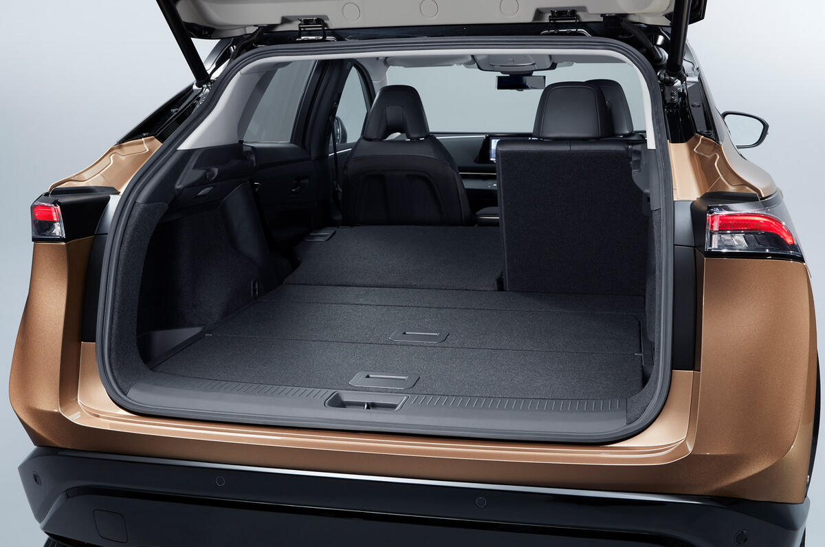 2020 Nissan Ariya - boot open 2020 Nissan Ariya - boot open