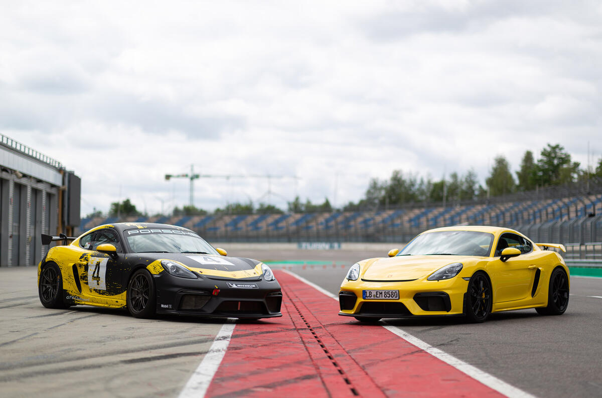 Porsche 718 Cayman GT4 Clubsport 2020 - static front