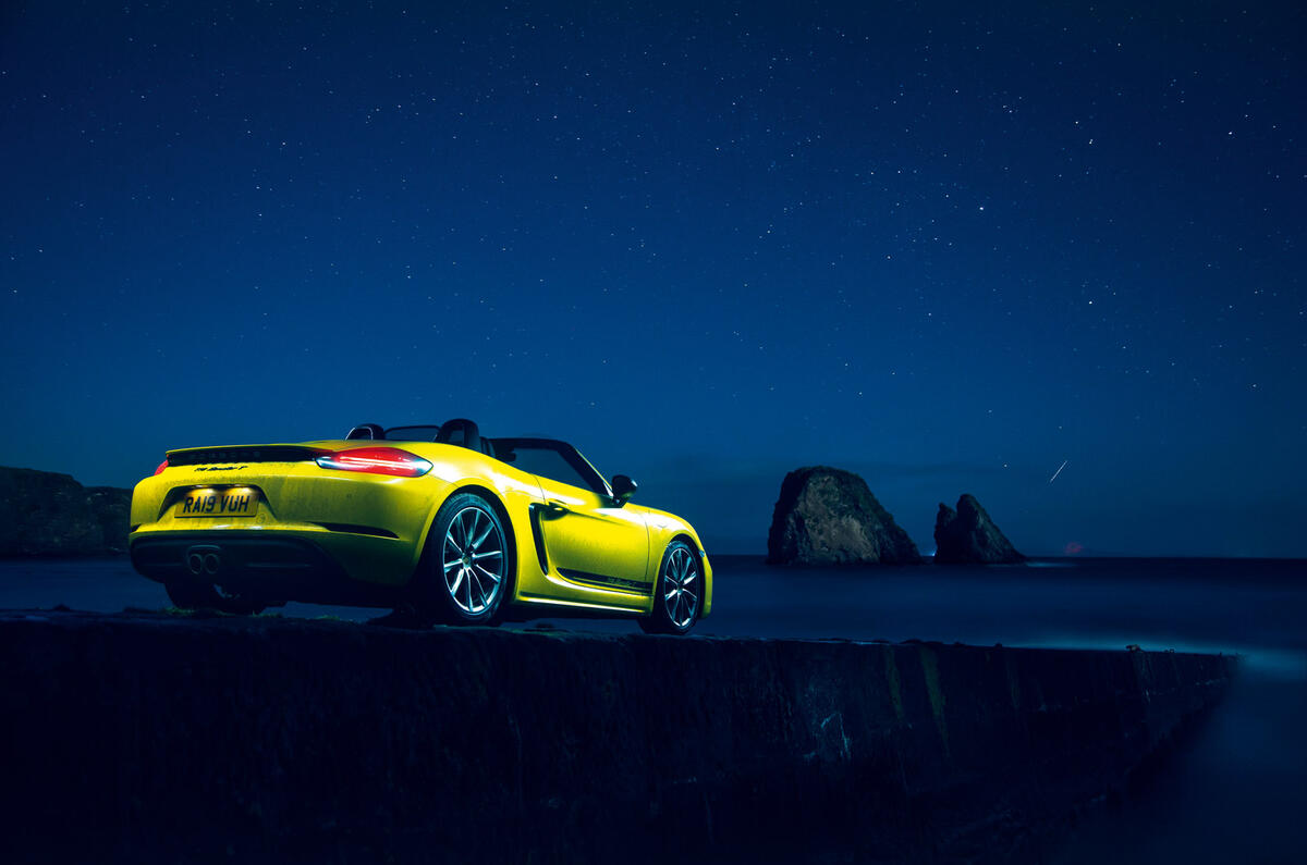 Porsche Boxster T 2019 - static rear Porsche Boxster T 2019 - static rear