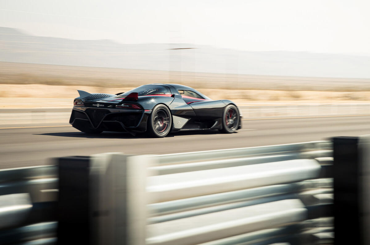 SSC Tuatara - rear SSC Tuatara - rear