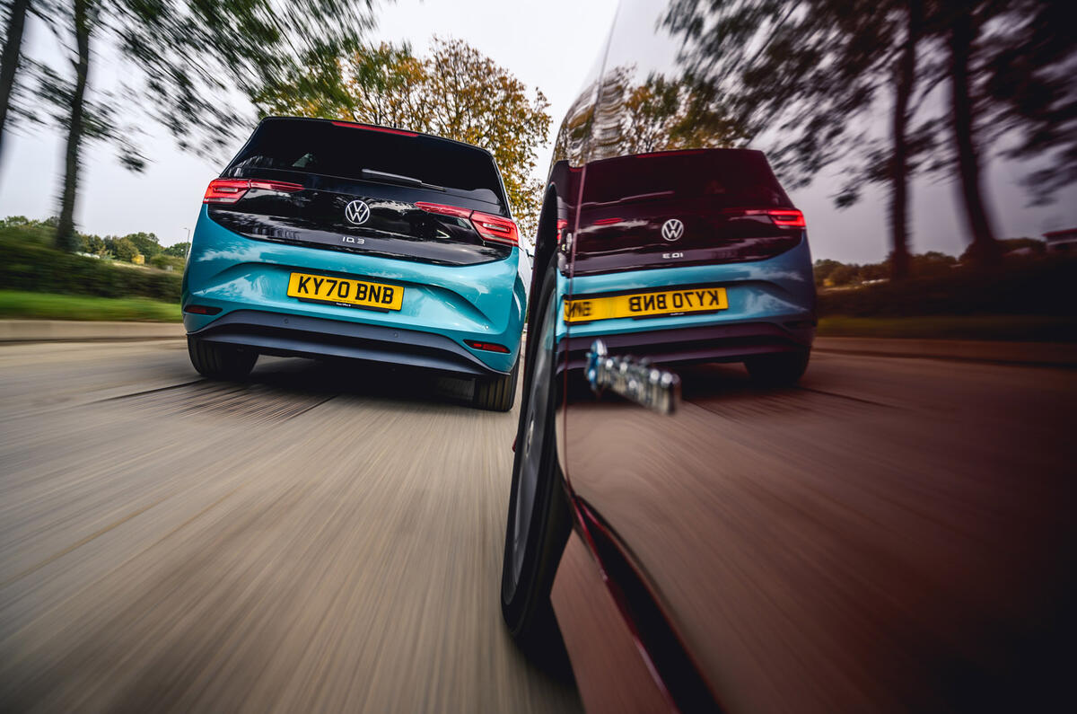 Volkswagen ID 3 - rear Volkswagen ID 3 - rear