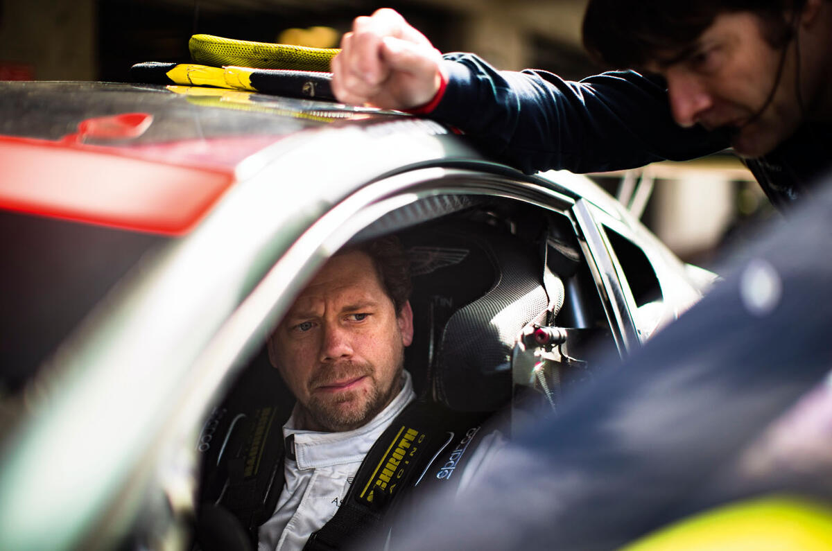 Aston Martin V8 Vantage GTE racer