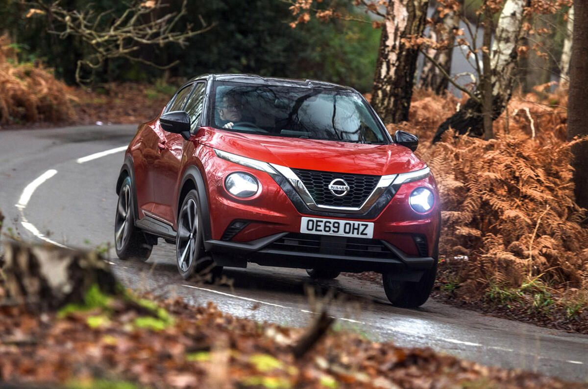 Nissan Juke - tracking front Nissan Juke - tracking front