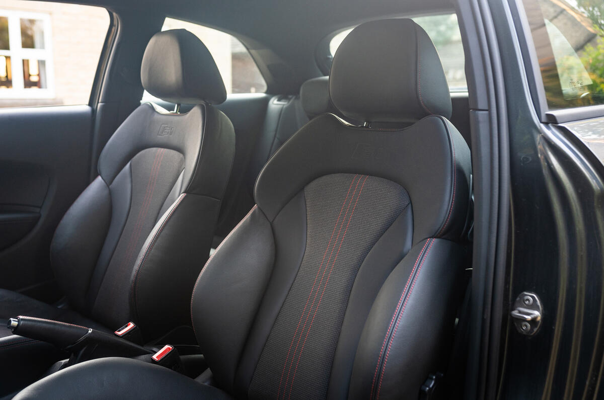 15 Audi S1 cherished owner opinion front seats 15 Audi S1 cherished owner opinion front seats