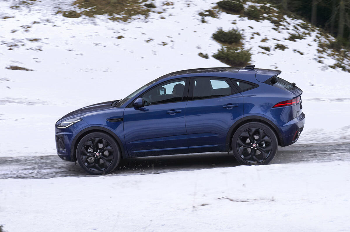 Jaguar E-Pace - side