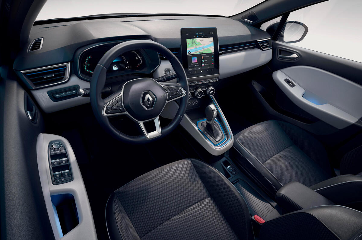 Renault Clio Hybrid - interior Renault Clio Hybrid - interior