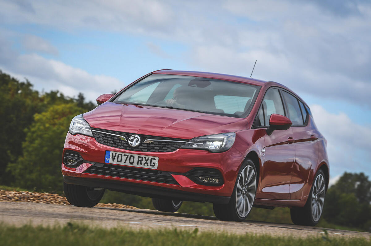 Vauxhall Astra - front Vauxhall Astra - front