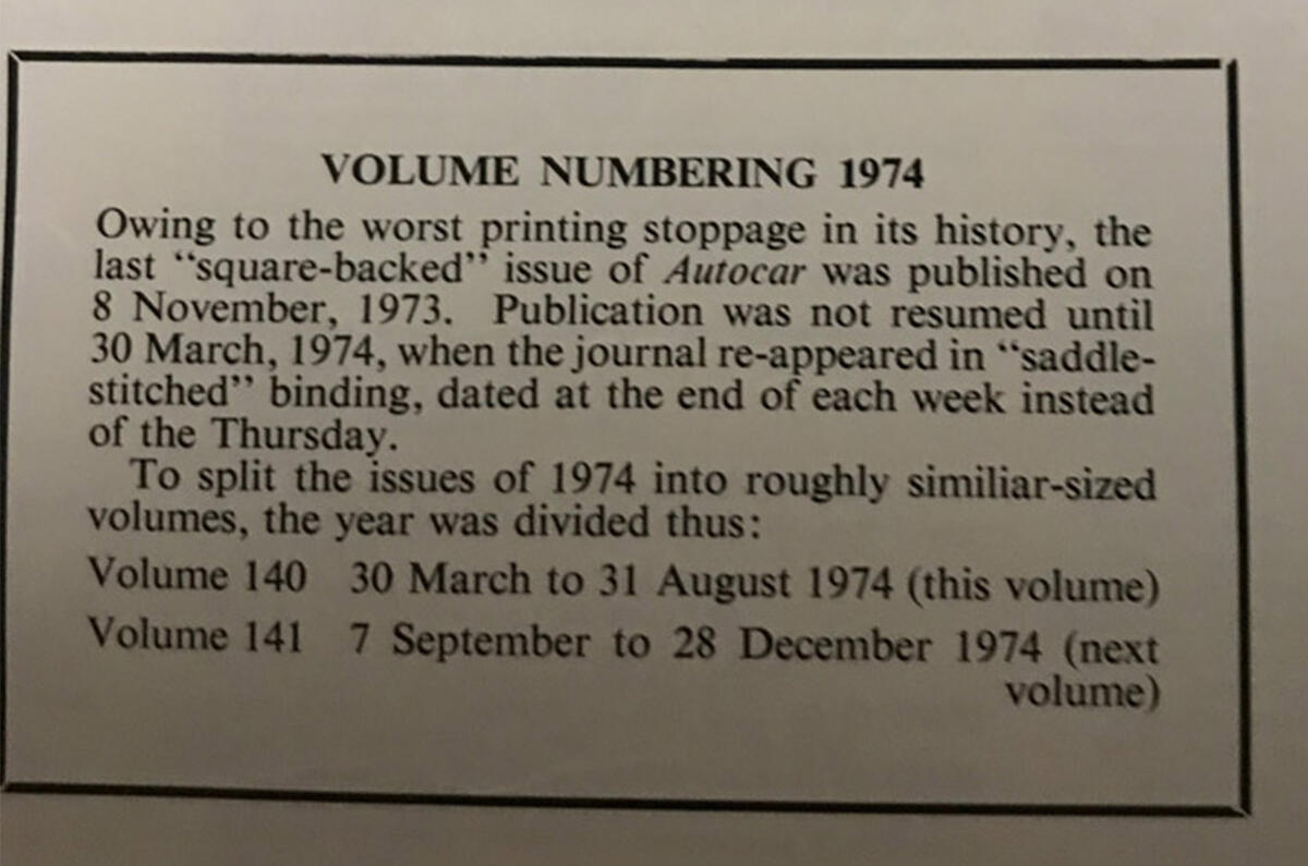 Volume numbering explanation